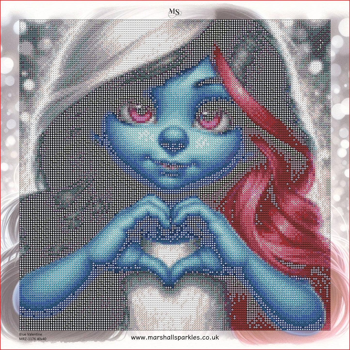 Blue Valentine  ©  40x40