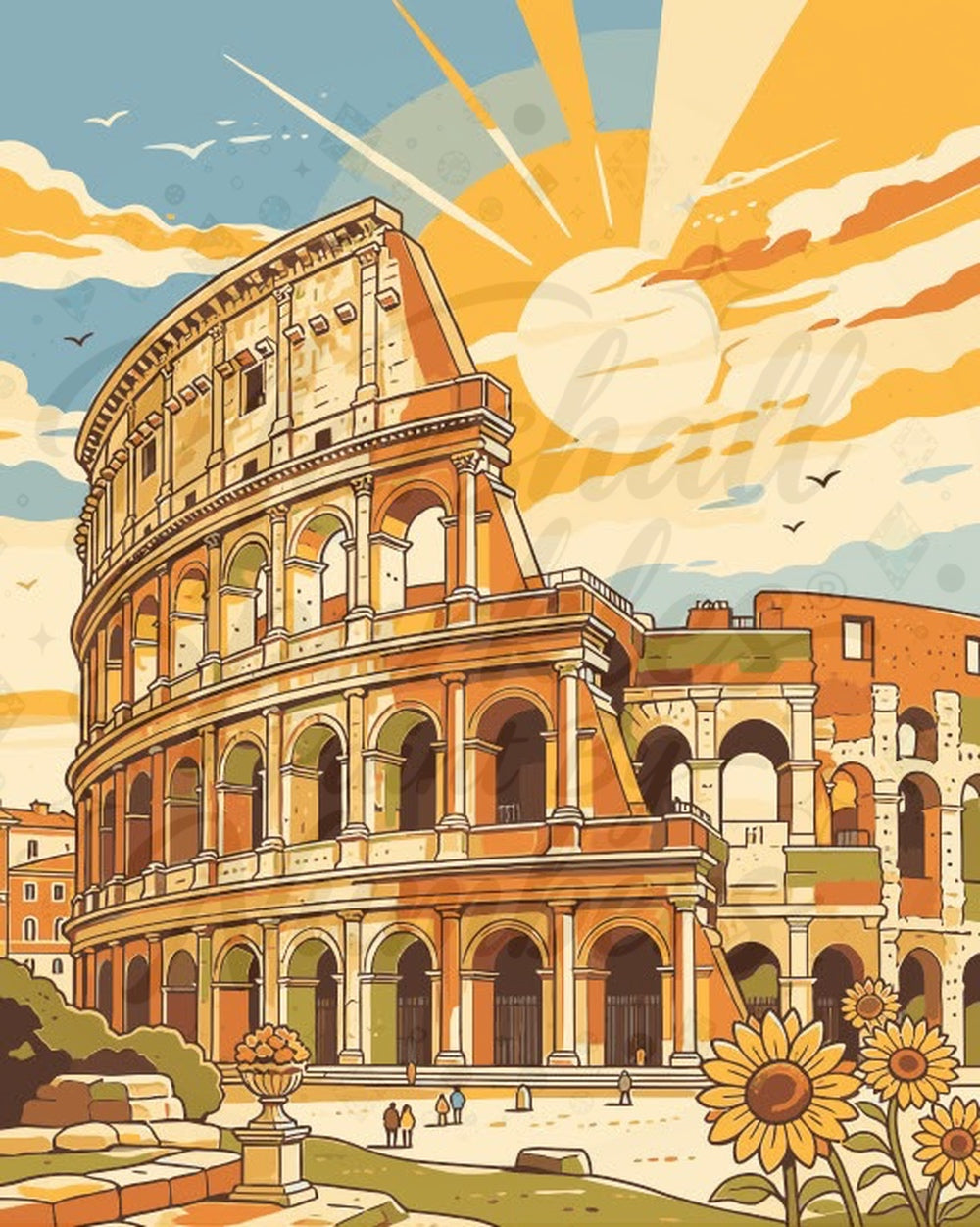 PBN - Colosseum MS032 © 40x50