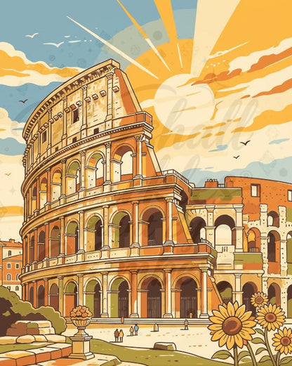 PBN - Colosseum MS032 © 40x50