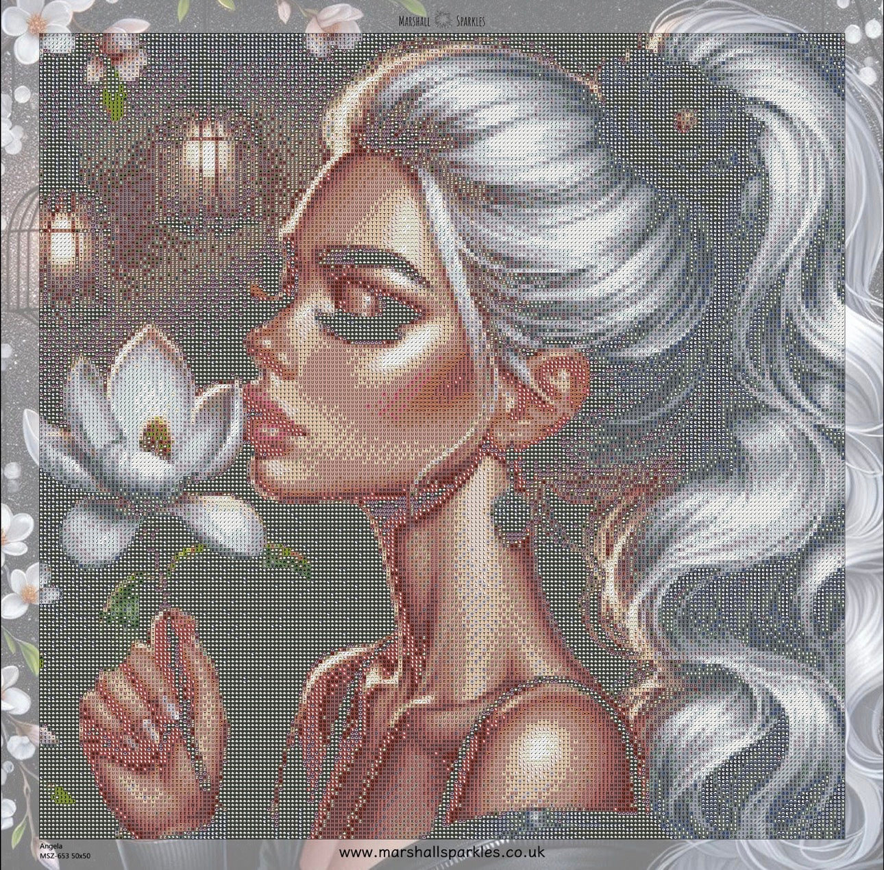 Angela © 50x50 (print to order)