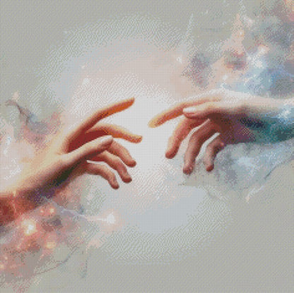 Mother and Child - The Almost Touch © 60x60