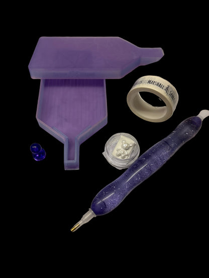 Upgraded Kit - in Stock Orders ONLY (can only be purchased with a stocked boxed diamond painting, Sparkle Savers NOT included)