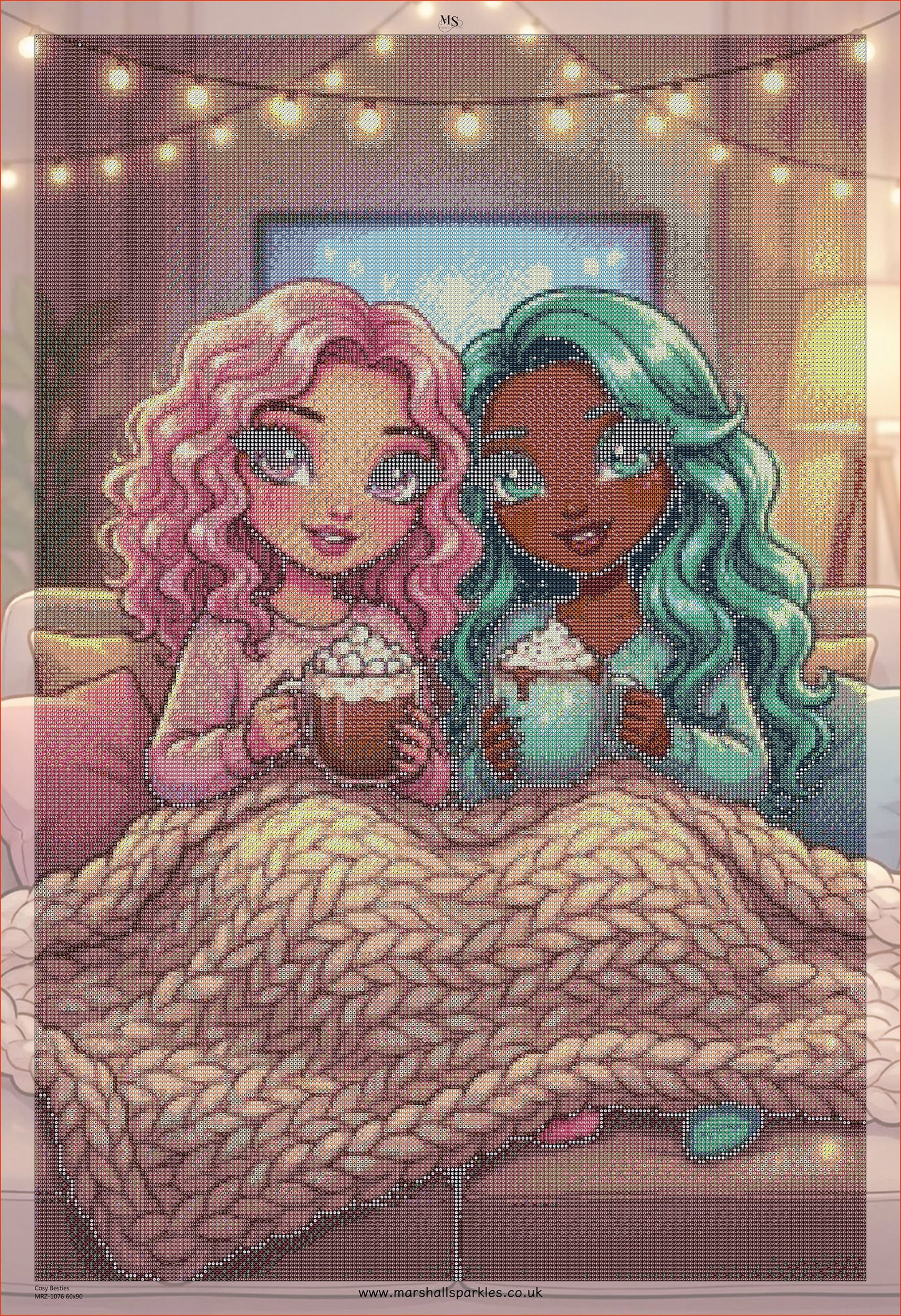 Cosy Besties © 60x90