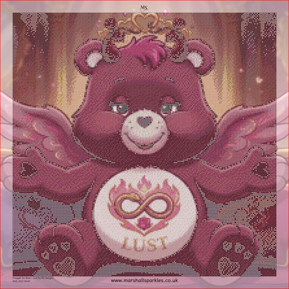 Snuggle Sin Bears - Lust ©  50x50 by RG Designs