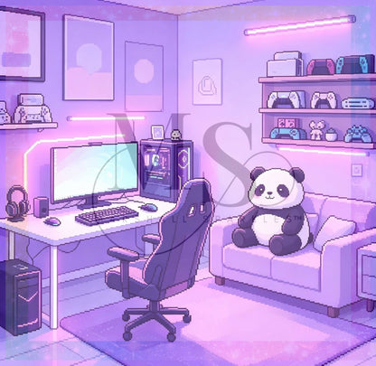 Pixel Room Panda © 60x60