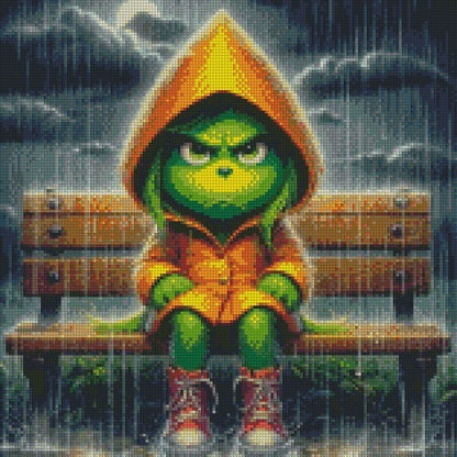 April April Showers © 40x40 Square Fairy Drill