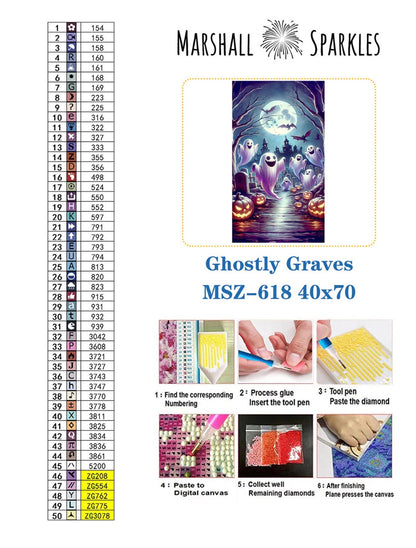 Ghostly Graves © 40x70 (print to order)