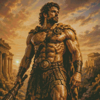 Hercules of Olympus © 60x60 by KT Designs