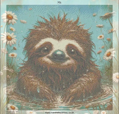 Daisy Collection - Sloth © 40x40