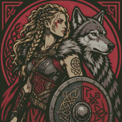 The Wolf Maiden © 60x60 by CrazyLone Wolf