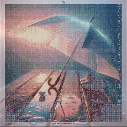 The Umbrella That Waits © 60x60