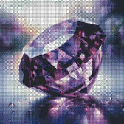 February/Amethyst - Diamond © 40x40