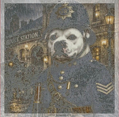 Constable Leo  © 60x60 by NAT Art Creations