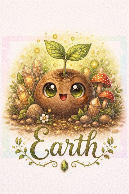 Earth Element © by Miss Millicent 40x60