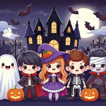 Halloween Party © 50x50 (print to order)