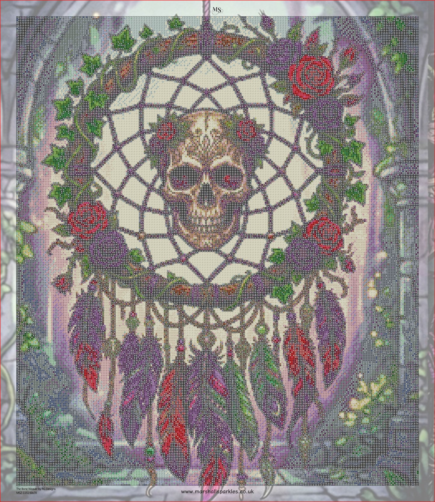 The Bone Weaver © 60x70 by RG Designs
