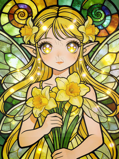 The Guardian of Daffodils © 60x80
