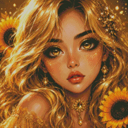 Golden Bloom © 60x60 by CrazyLone Wolf