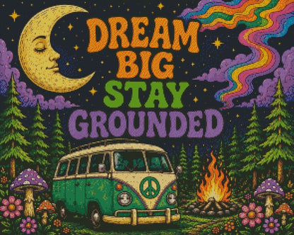 Campfire Dreams © 75x60 by CrazyLoneWolf