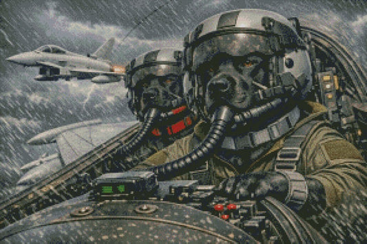 Storm Fighters © 75x50 by NAT Art Creations