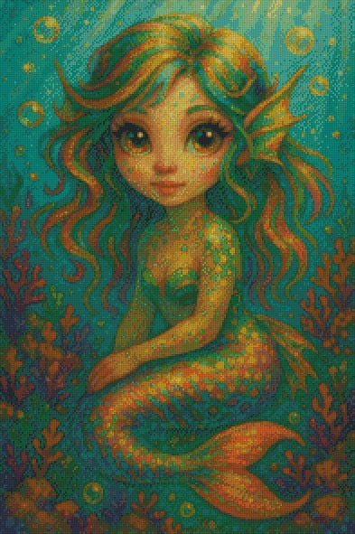 Sweet Siren © by Miss Millicent 50x75 (PTO)