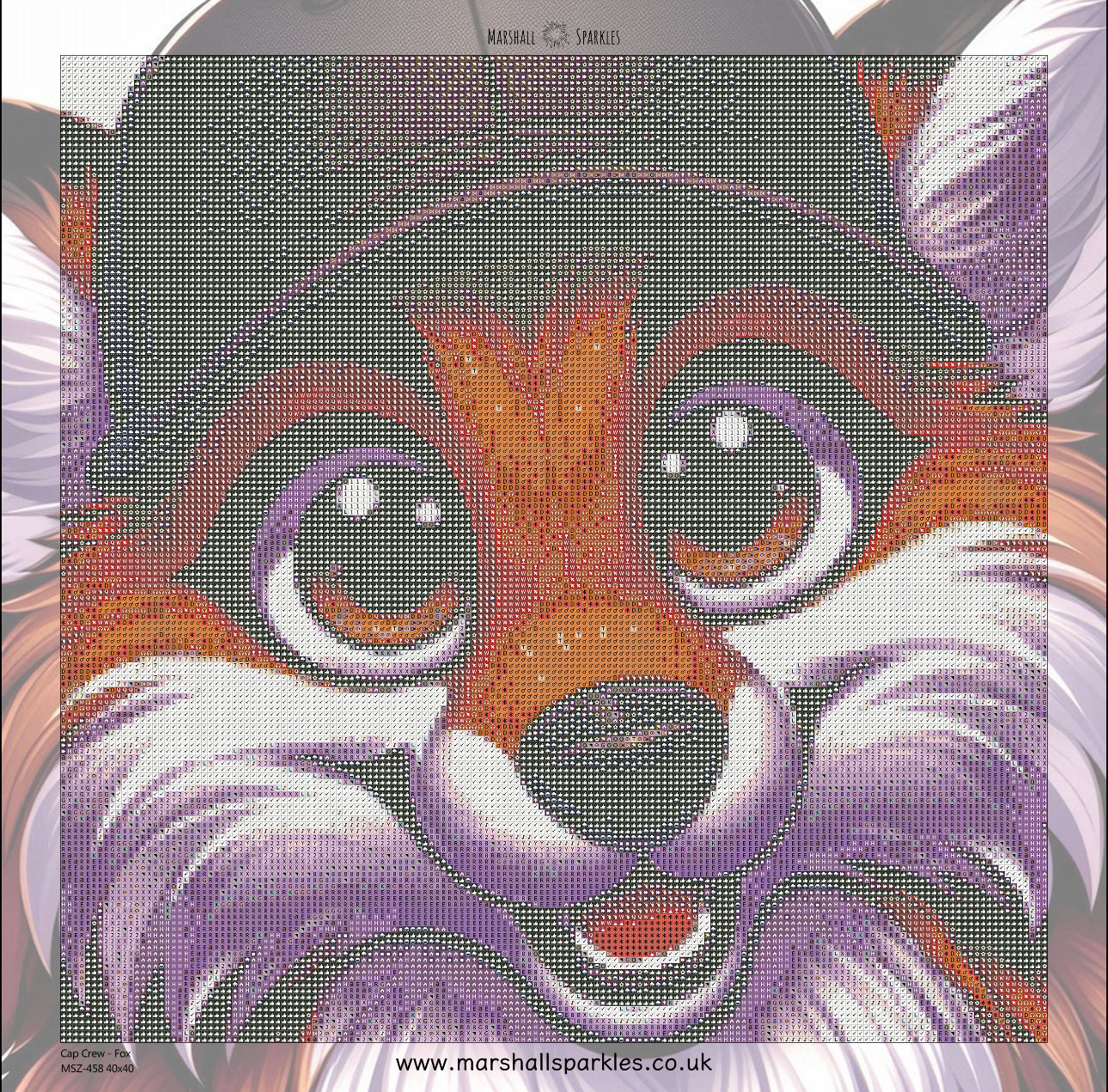 Cap Crew - Fox  © 40x40 - (print to order)