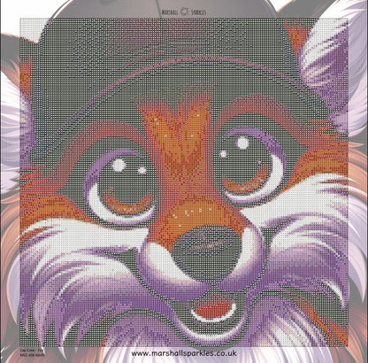 Cap Crew - Fox  © 40x40 - (print to order)