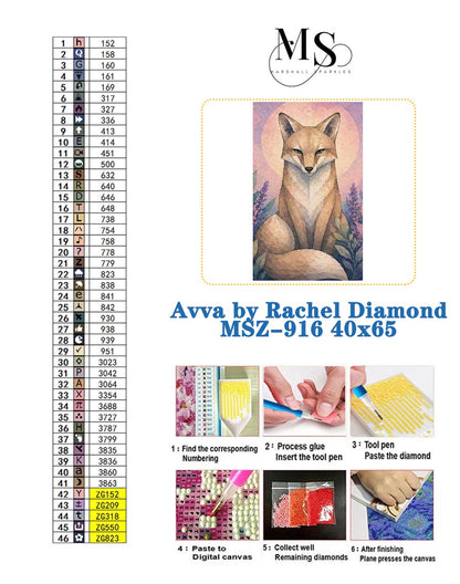 Avva  © 40x65 by Rachel Diamond