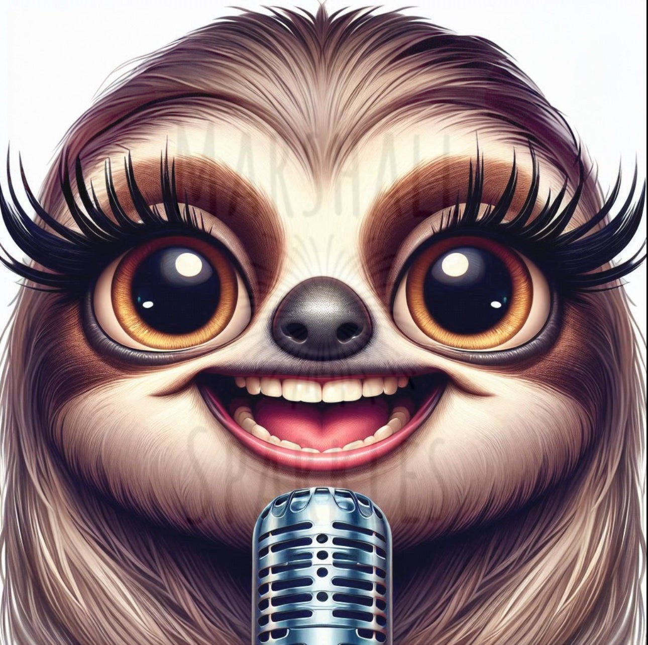 Popstar Collection - Sloth © 40x40