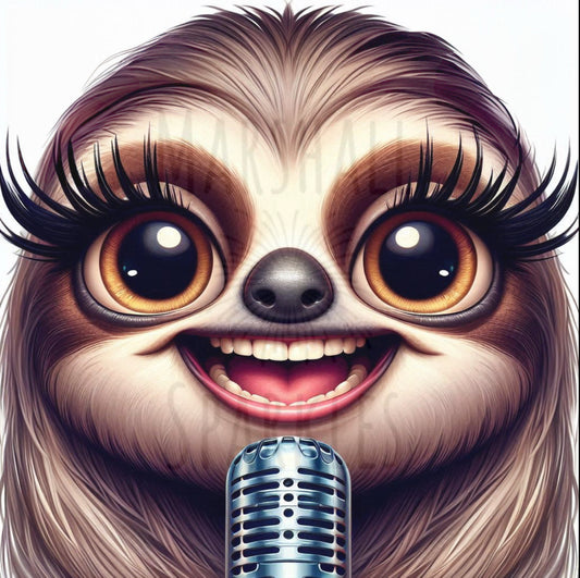 Popstar Collection - Sloth © 40x40
