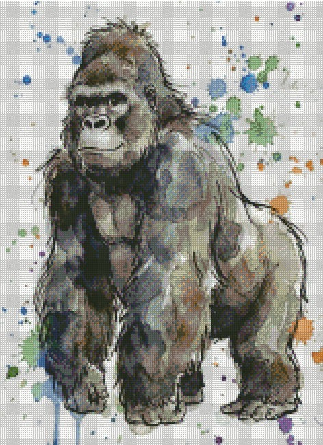 Gorilla © 40x55 - (print to order)