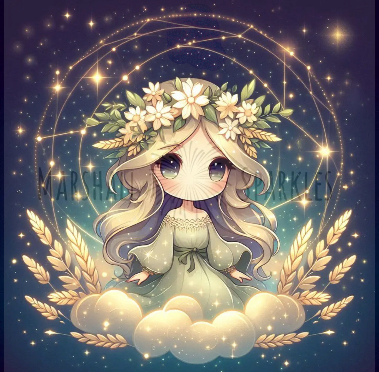 Zodiac -  Virgo Totem © 50x50