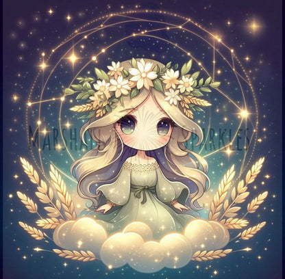 Zodiac -  Virgo Totem © 50x50