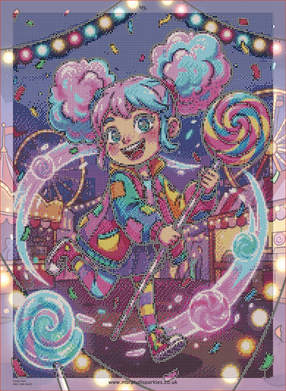 Candy Swirl © 50x70