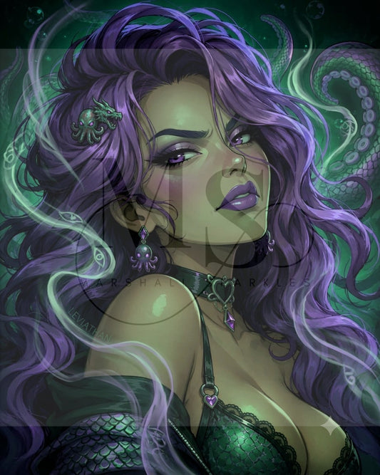 Lady Leviathan © 50x60 by RG Designs