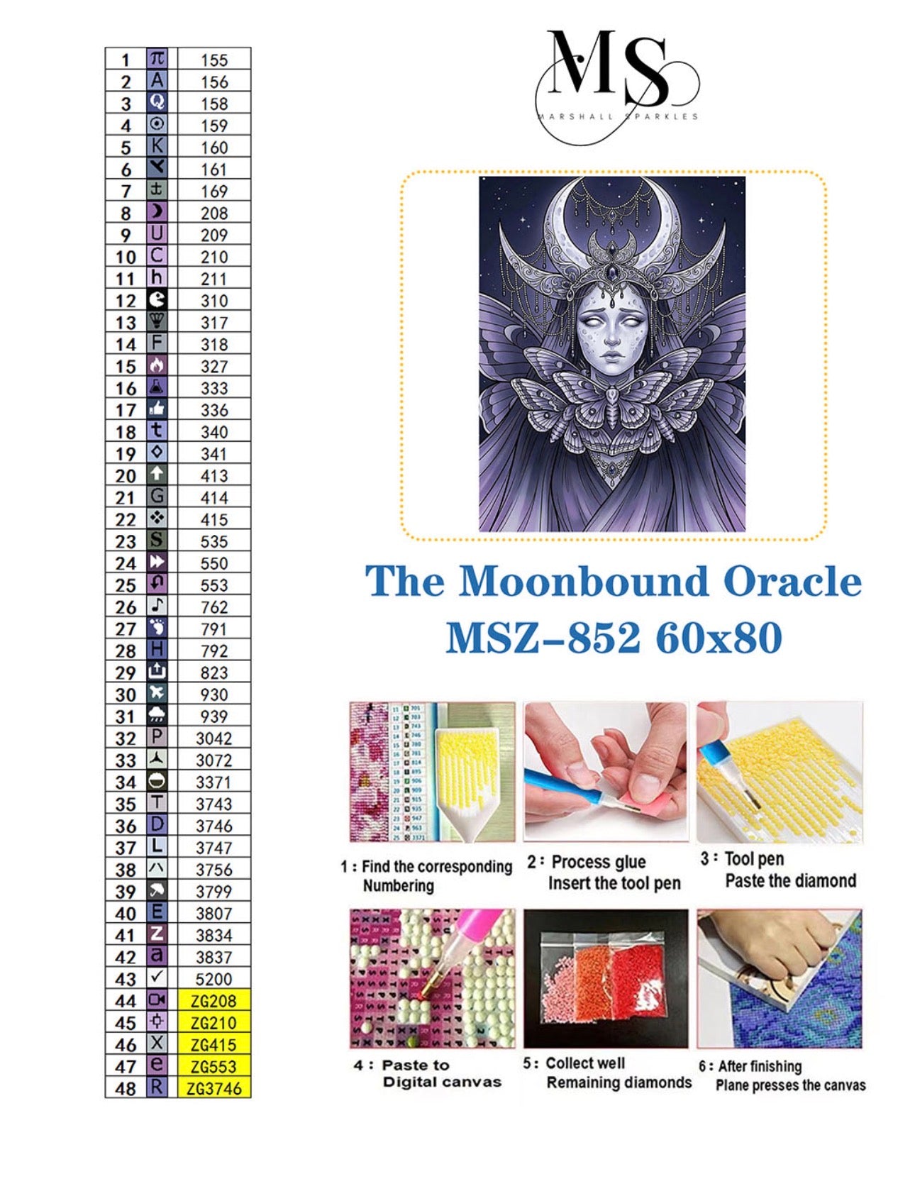 The Moonbound Oracle © 60x80