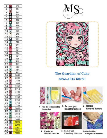 The Guardian of Cake © 60x80