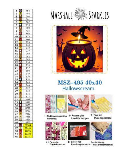 Hallowscream © Square Fairy Drill 40x40