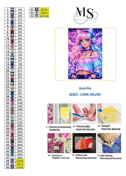 Amelia © 60x90
