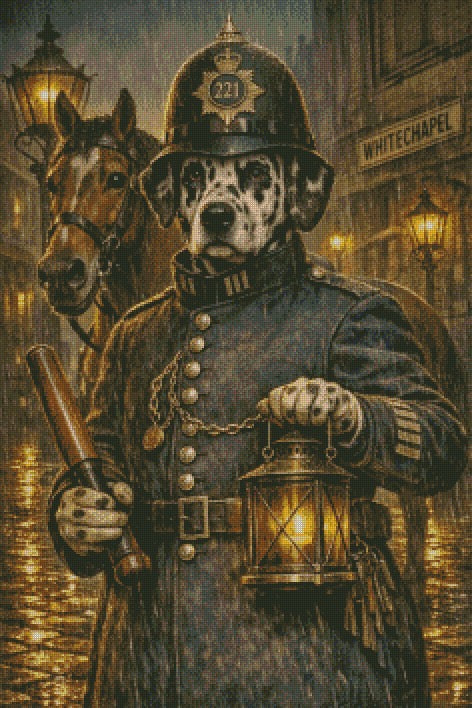 Marshall the Constable of Whitechapel © 60x90 by NAT Art Creations