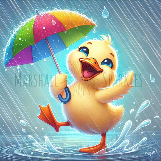 April April Rain © 40x40 Sqaure Full Fairy Drill