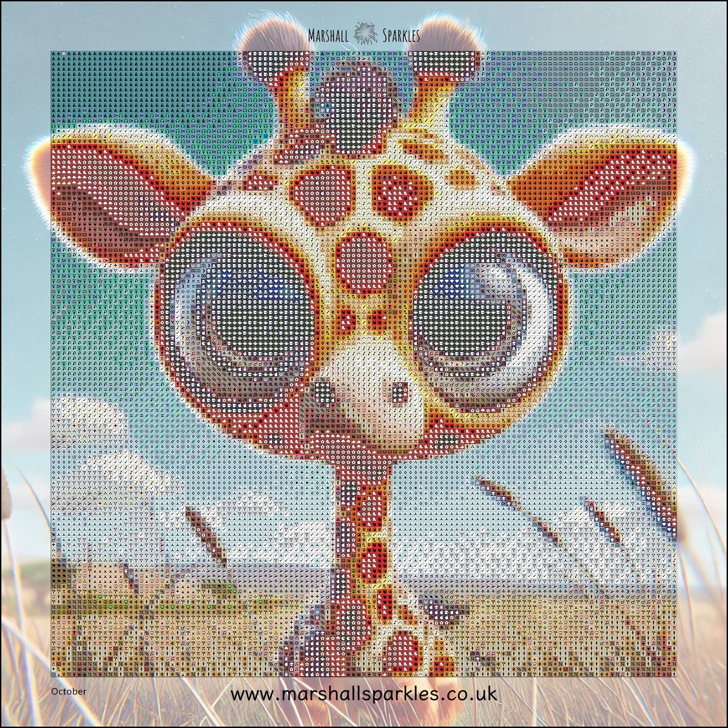 12 Months of Sugar Pals © 30x30 (print to order)