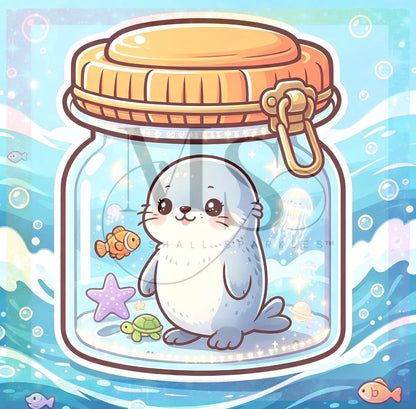 Jar of Farts - Seal © 40x40