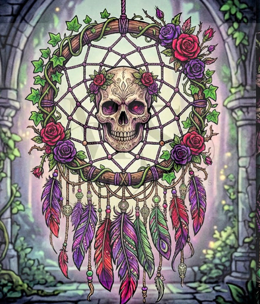 The Bone Weaver © 60x70 by RG Designs