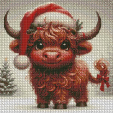 Highland Christmas © 40x40