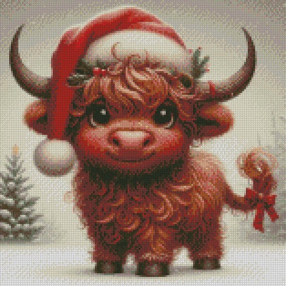 Highland Christmas © 40x40