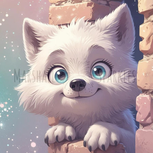 White Wolf © 35x35 (stocked item)