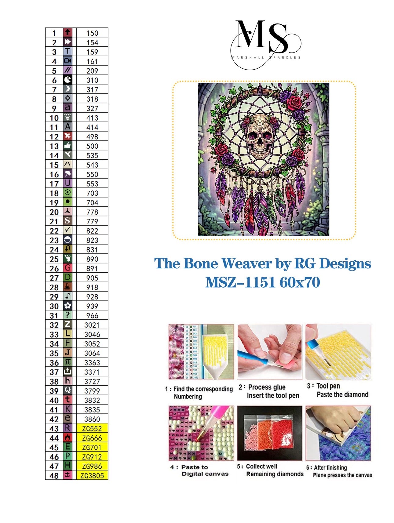The Bone Weaver © 60x70 by RG Designs