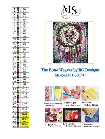 The Bone Weaver © 60x70 by RG Designs