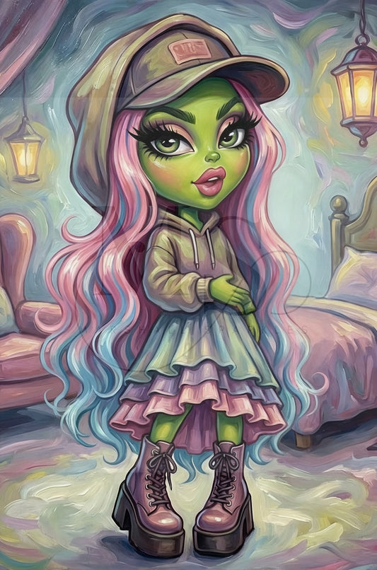 Calypso Sparkles © 50x75 Square Fairy